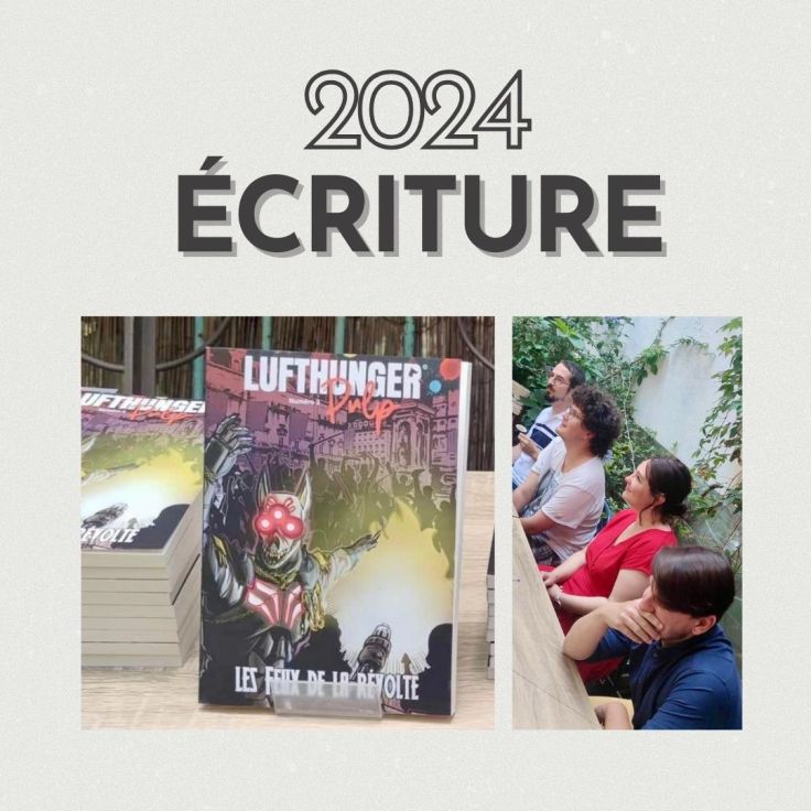 Rétrospective 2024 –&nbsp;Écriture